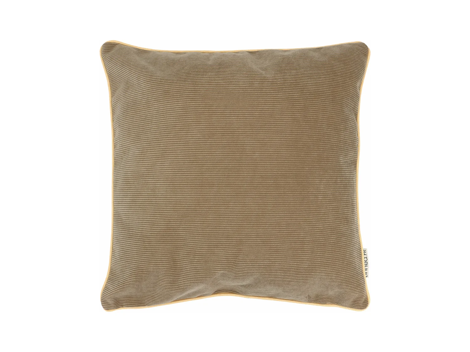 Housse de coussin 40x40 cm STARSKY Marron Ficelle
