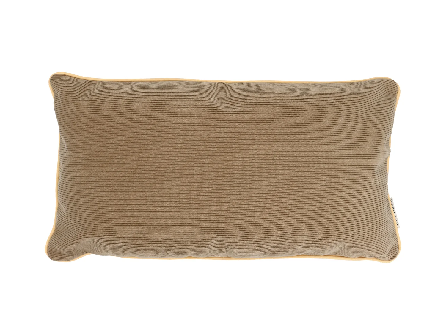 Housse de coussin 30x60 cm STARSKY Marron Ficelle