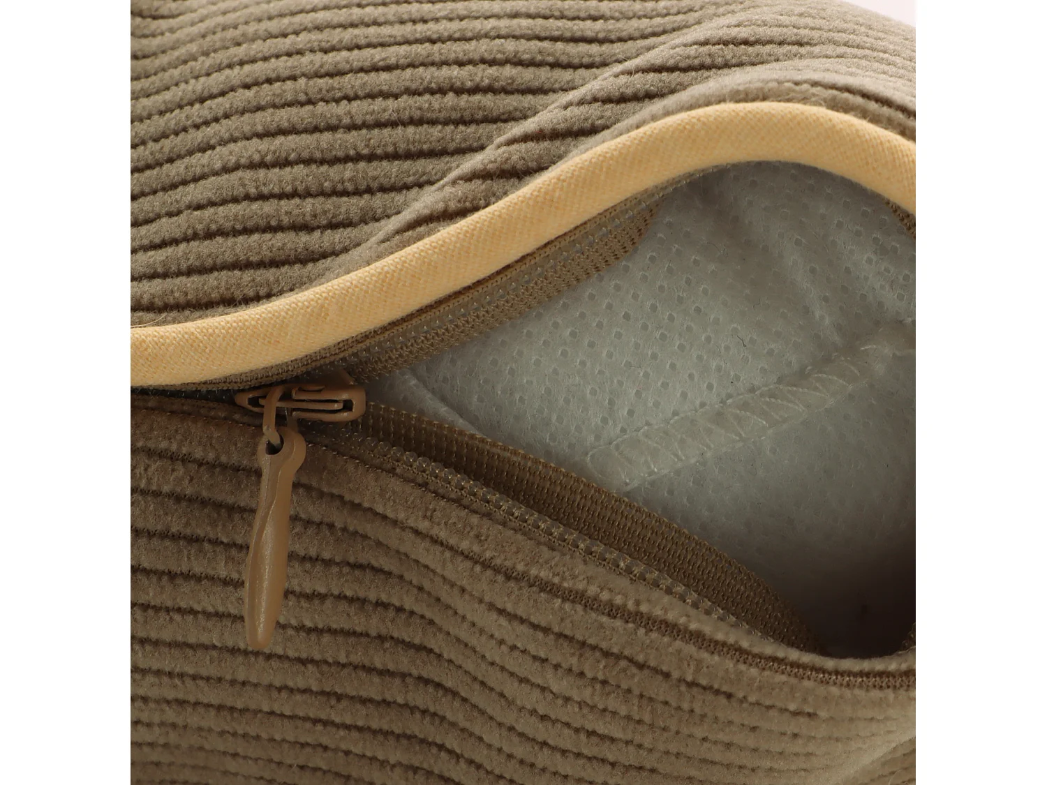 Housse de coussin 30x60 cm STARSKY Marron Ficelle