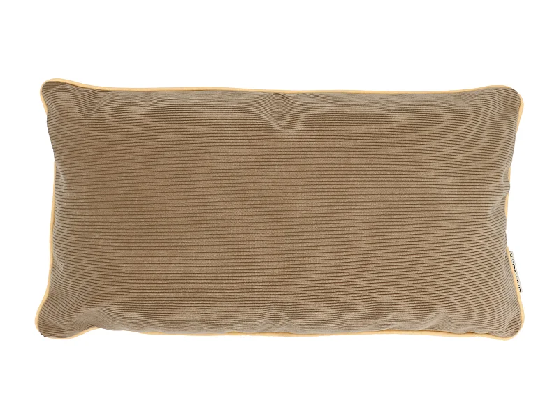 Housse de coussin 30x60 cm STARSKY Marron Ficelle