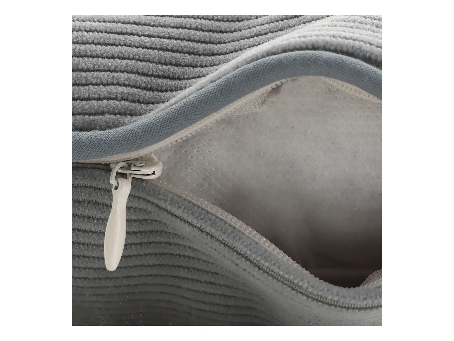 Housse de coussin 40x40 cm STARSKY Gris Perle