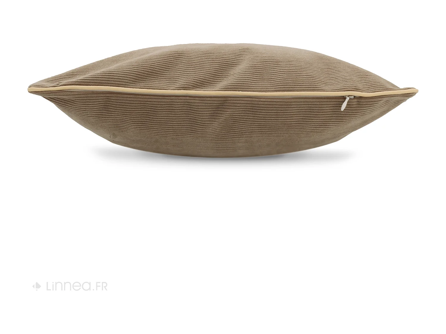 Housse de coussin 50x50 cm STARSKY Marron Ficelle