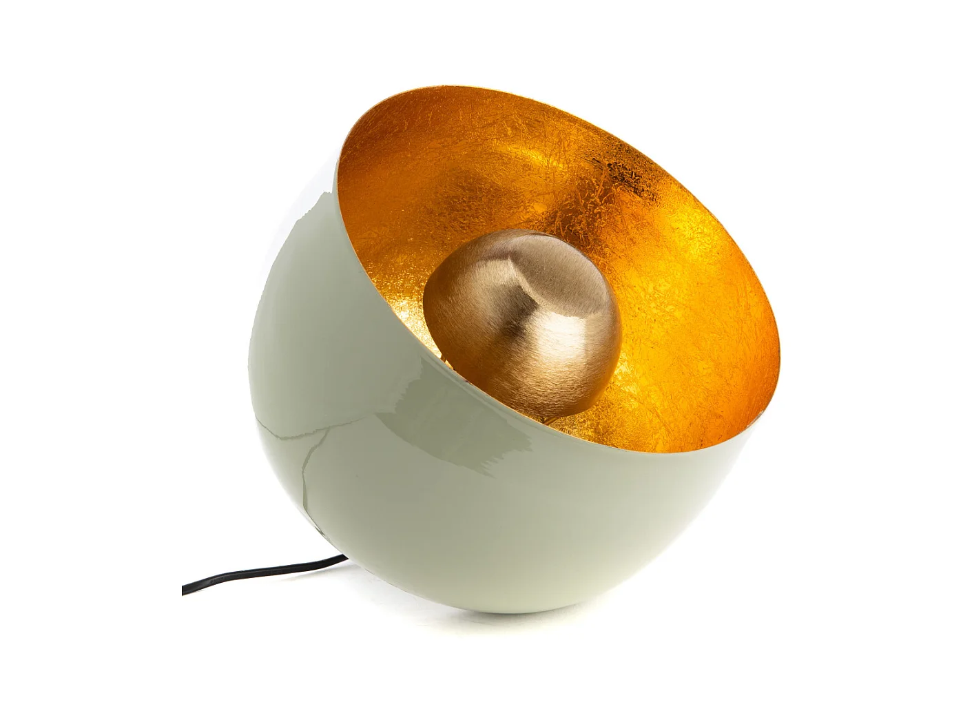 Lampe de table Samuel verte 28 cm