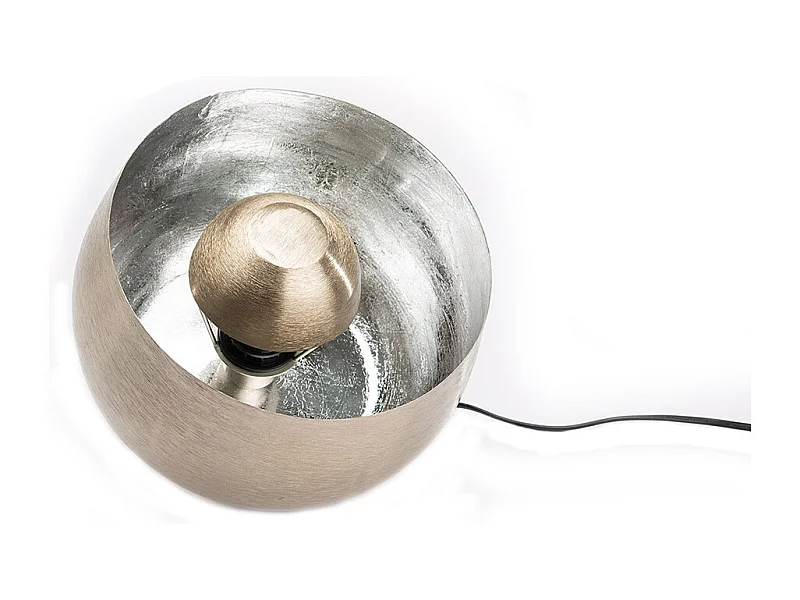 Lampe table Samuel argent modèle moyen E27 25W