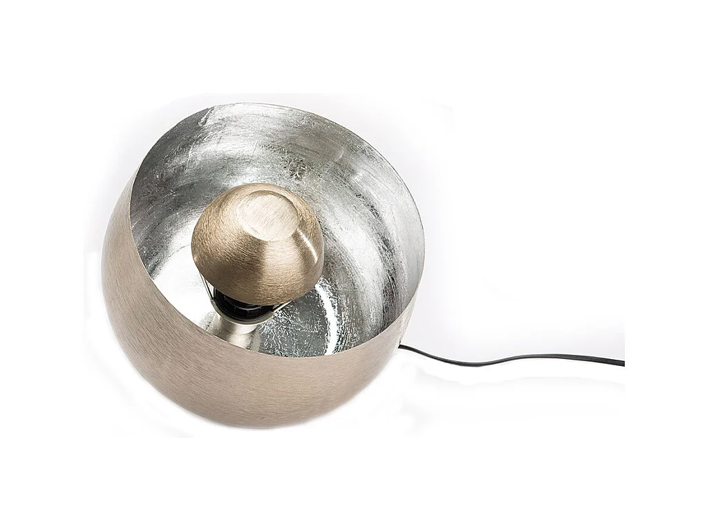 Lampe table Samuel argent modèle moyen E27 25W