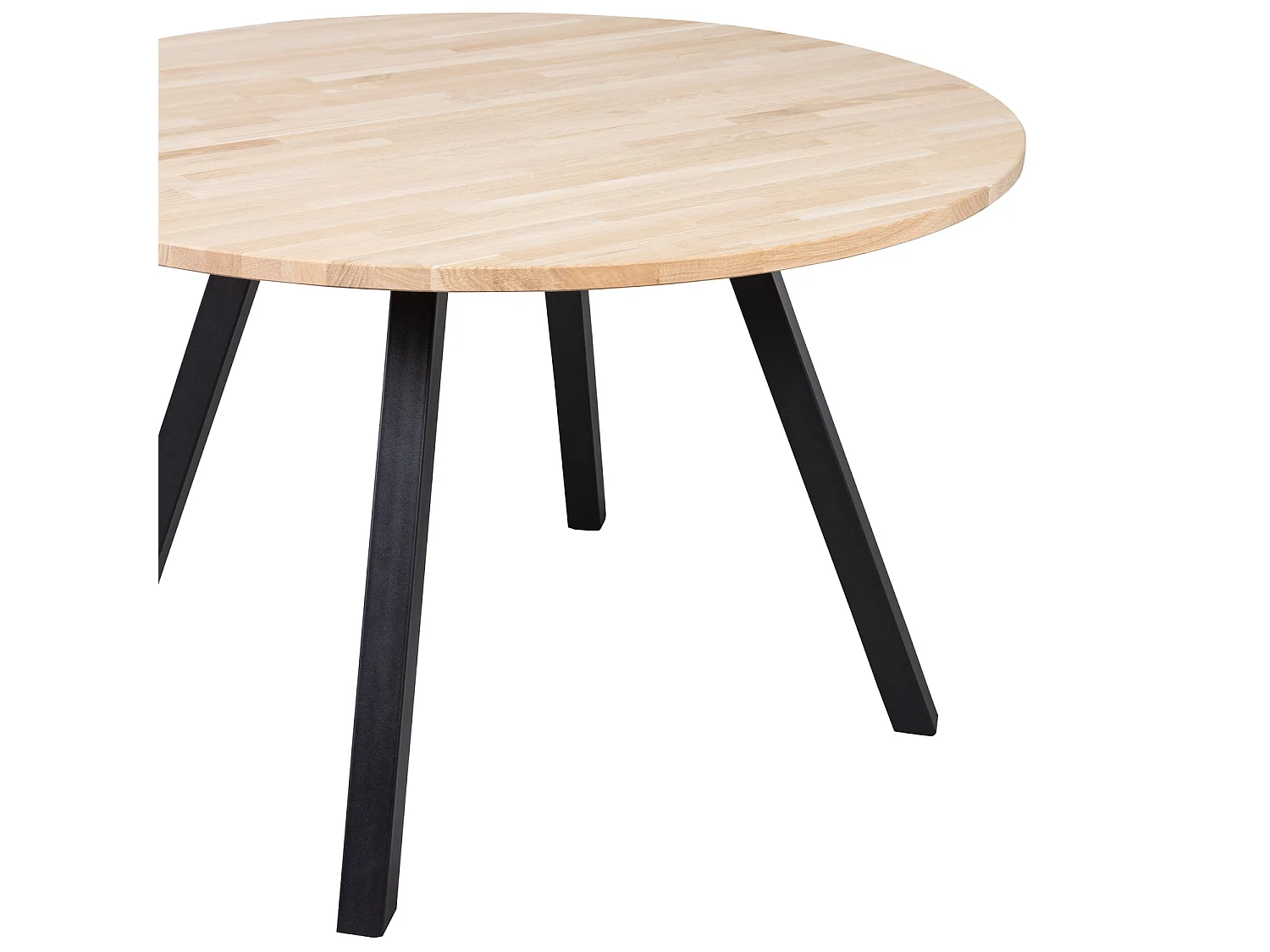 Table à manger rond en chêne 4 couverts TABLO