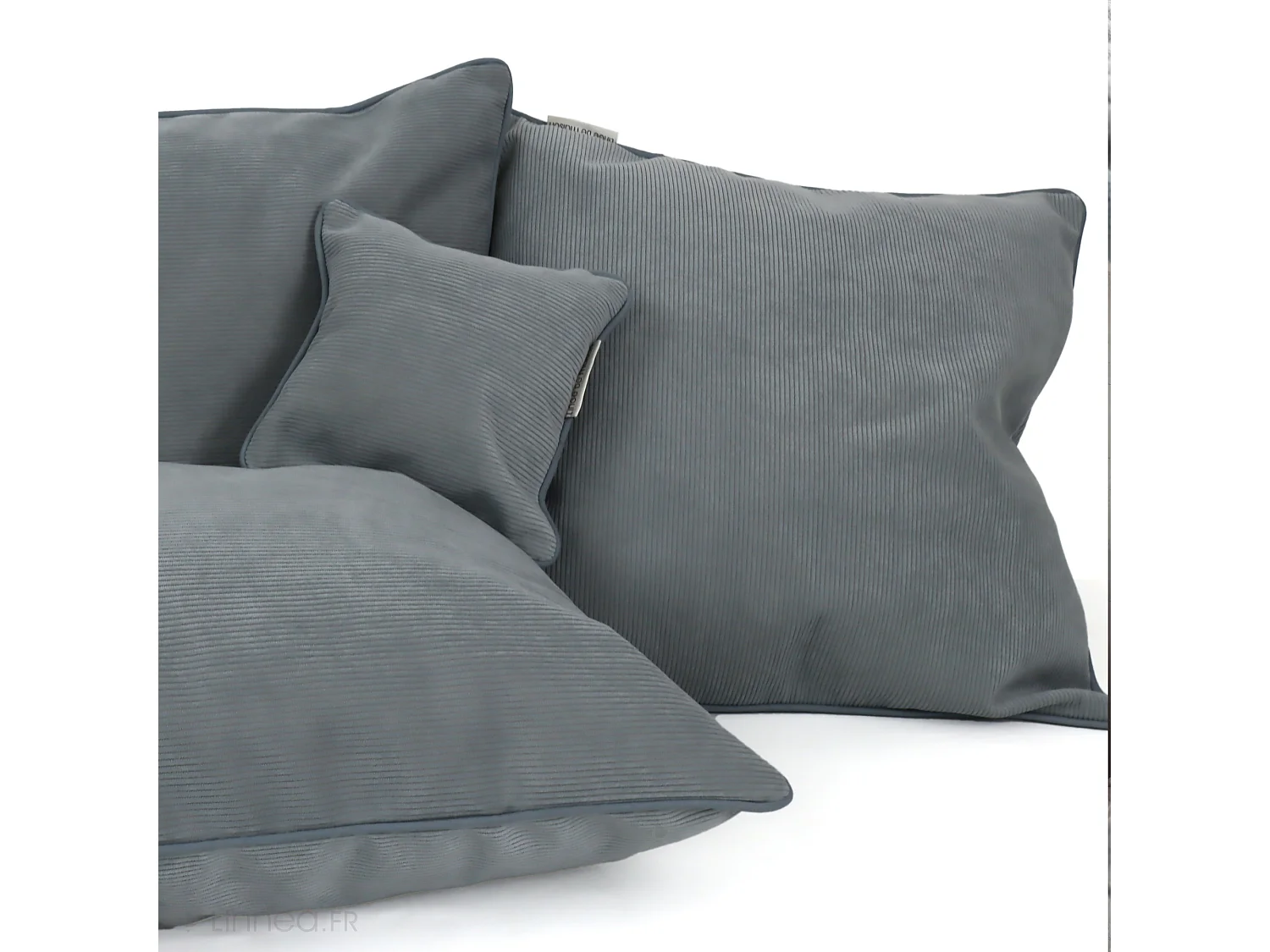 Housse de coussin 45x45 cm STARSKY Gris Perle
