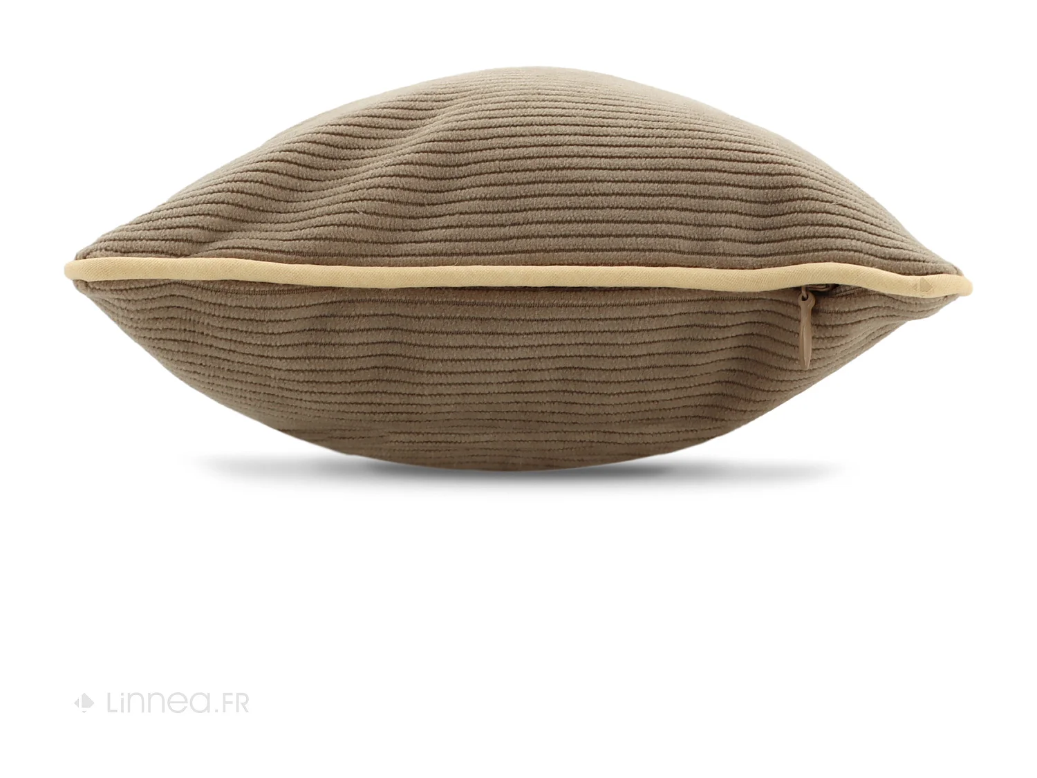 Housse de coussin 20x20 cm STARSKY Marron Ficelle