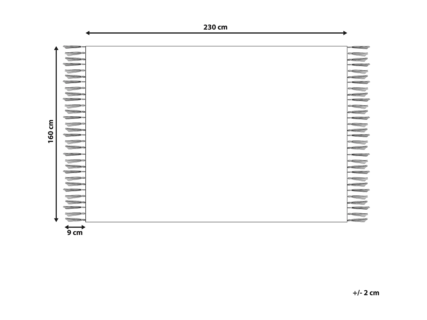 Tapis AKARSU Vert 160 x 230 cm Soie artificielle
