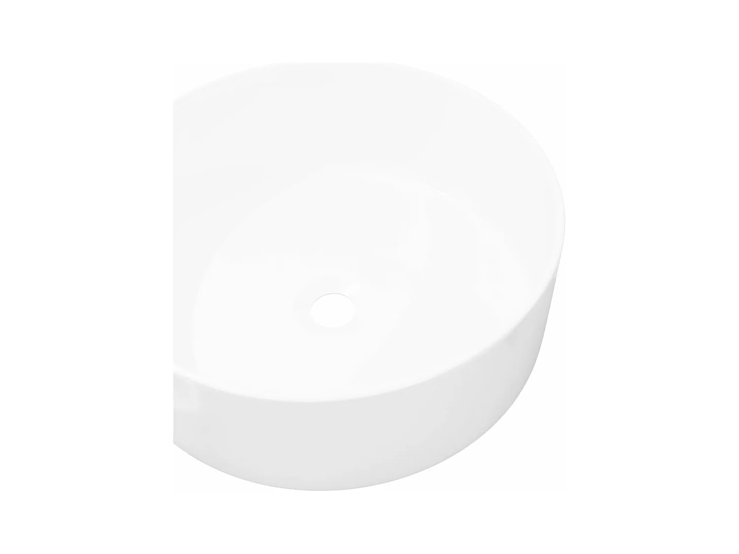 Lavabo ronde 40 x blanche 40 x 40 x 15 cm 02_0002529