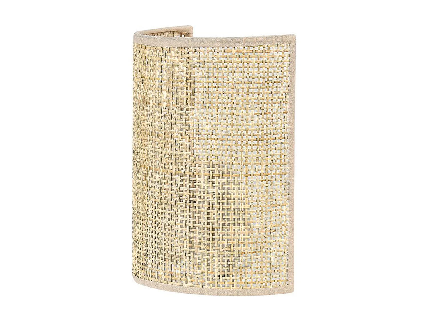 Applique DEMITRIE Rattan Naturale