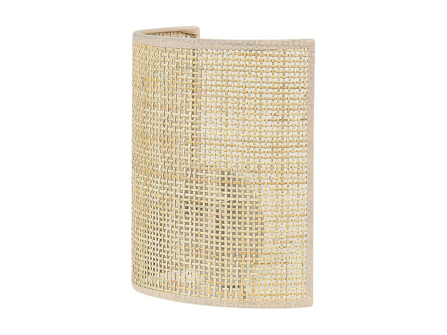 Lampa ścienna CARIO Rattan Naturalny