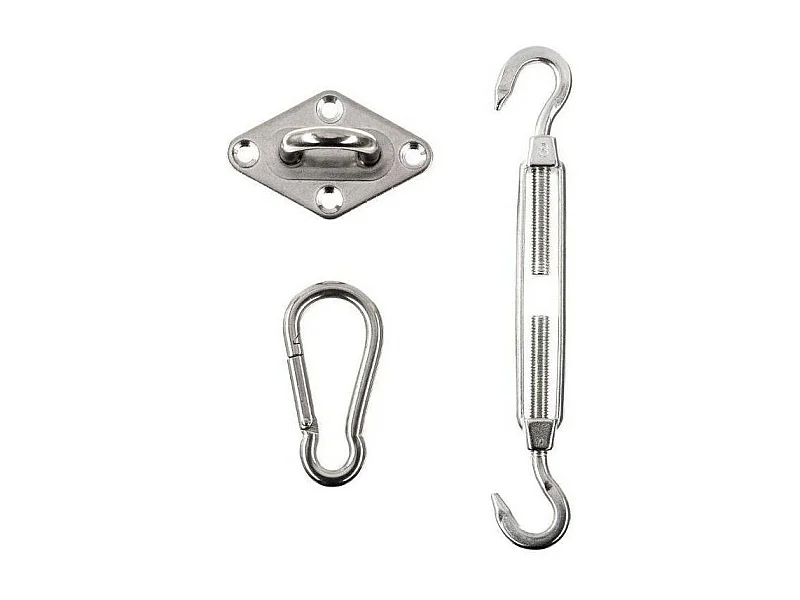 Kit de fixation murale pour toiles solaires Hespéride