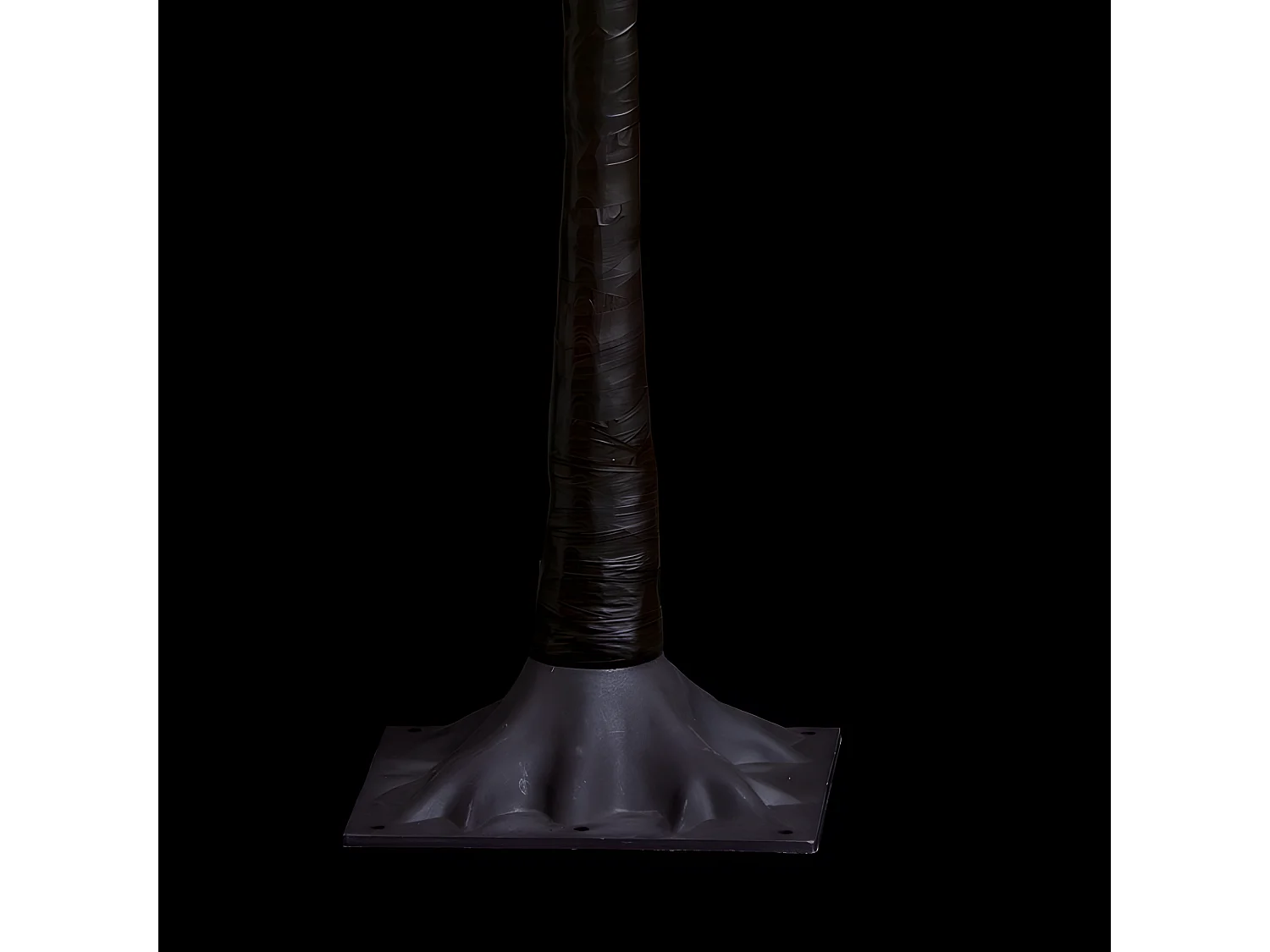 Déco de Noël Arbre lumineux Palmier feuilles dorées 120 LED Blanc chaud H 120 cm