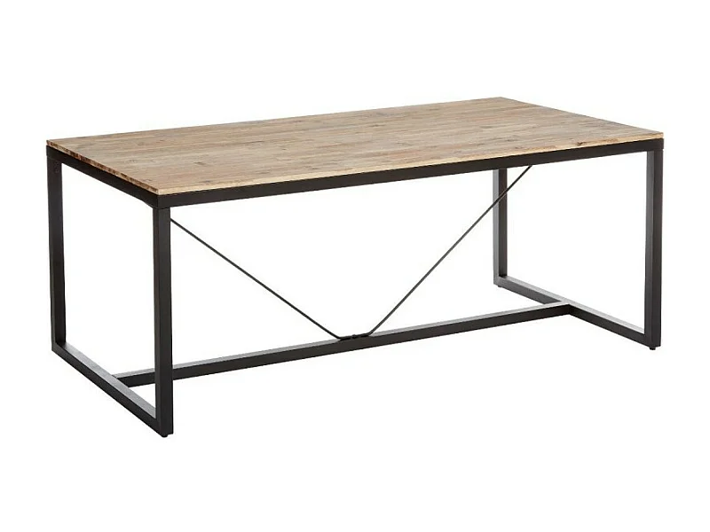 Table de Repas "Edena" 180cm Noir