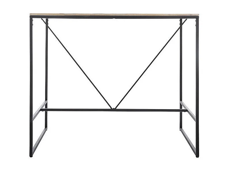 Table de Bar Design "Edena" 70x115cm Noir