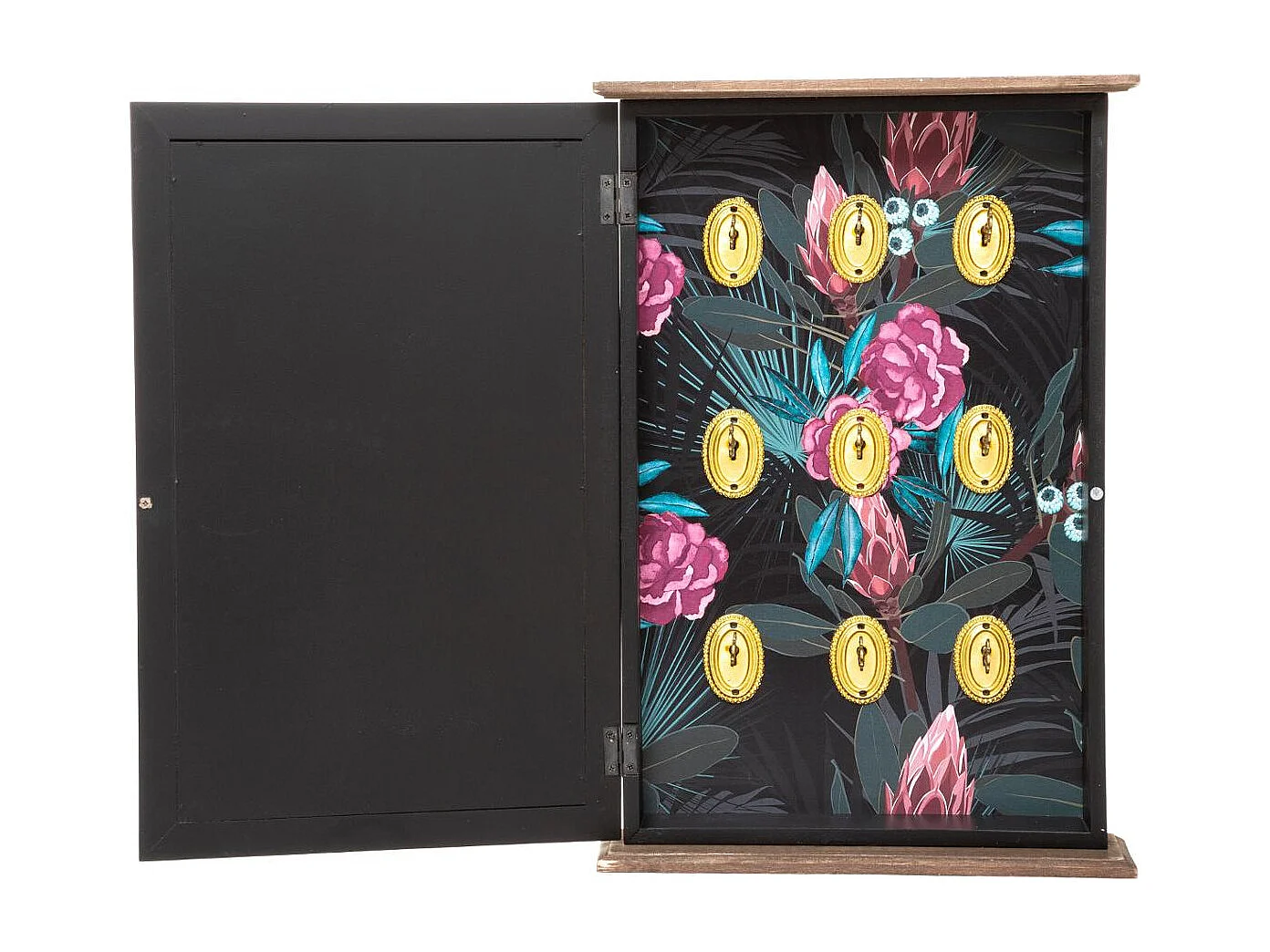 Boite à Clés Factory en Bois 26 x 38 cm