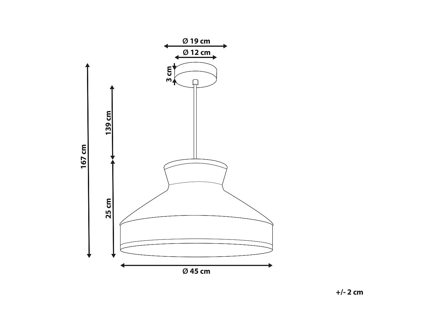 Hanglamp BATALI Rotan Mosterdgeel