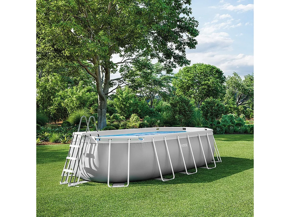 Escalera de piscina de seguridad 122 cm - Intex