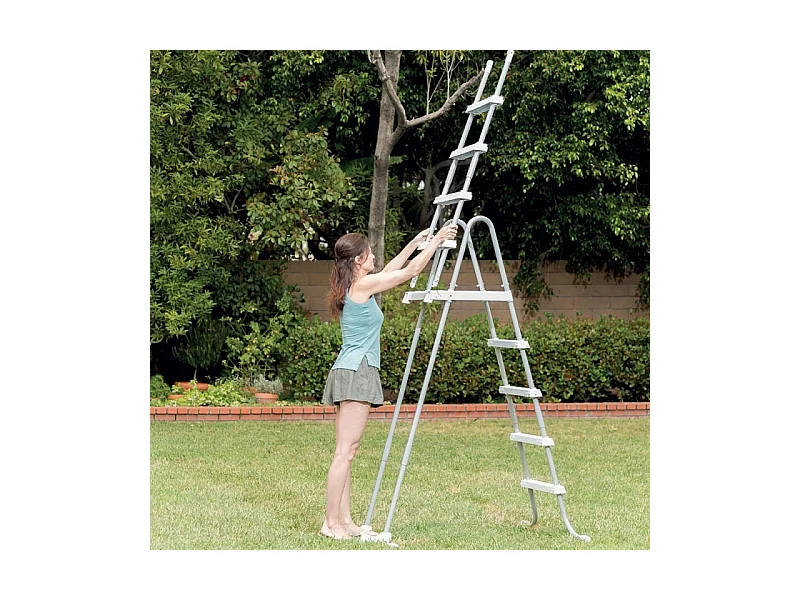 Echelle de sécurité 1,32 m avec plateforme Intex