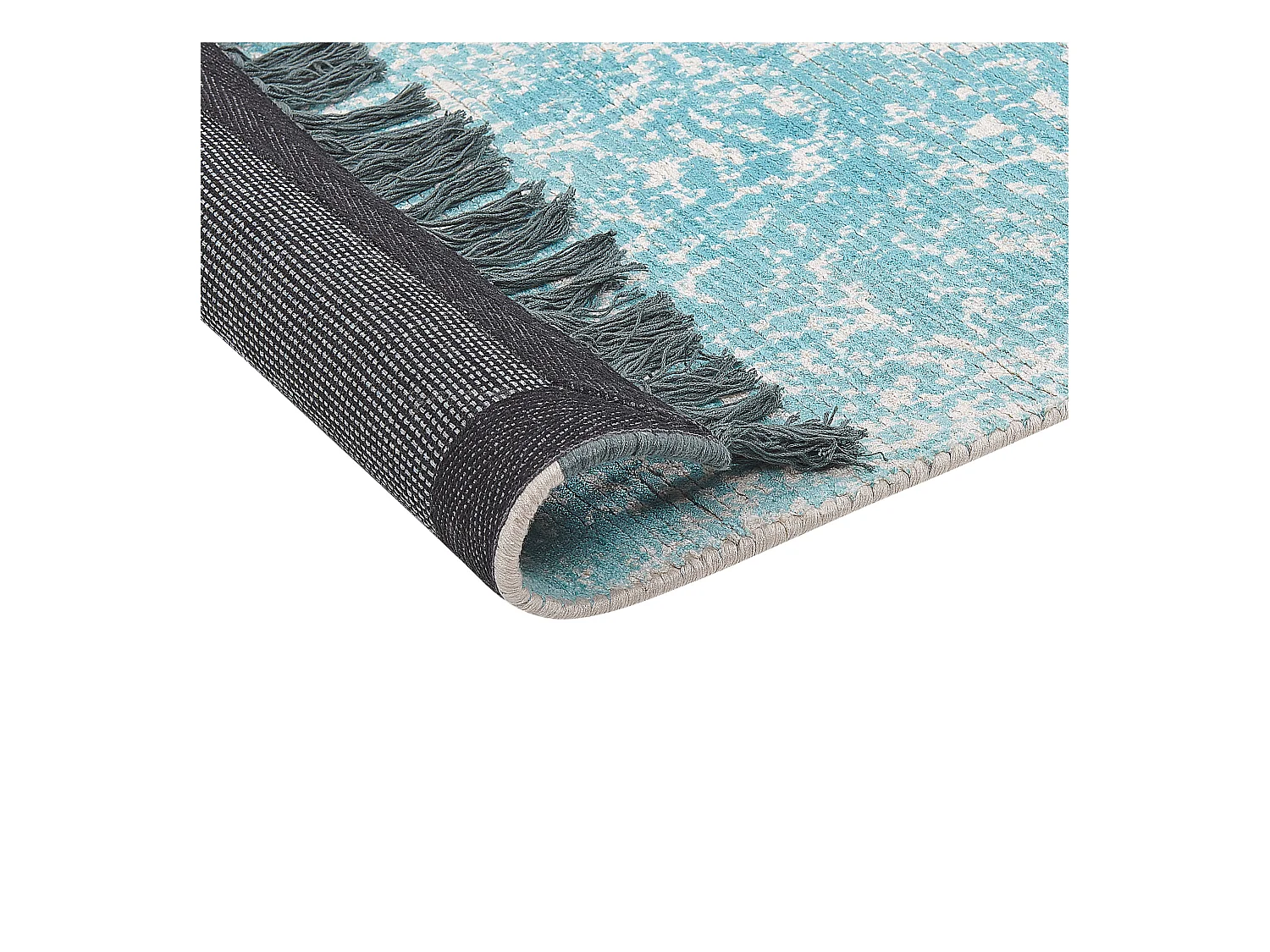 Tapis AKARSU Bleu 140 x 200 cm Soie artificielle