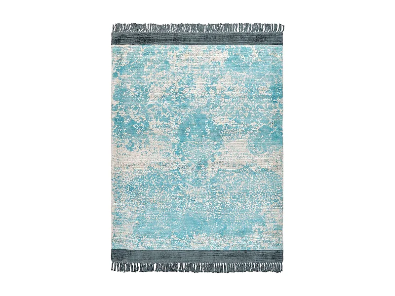 Tapis AKARSU Bleu 140 x 200 cm Soie artificielle