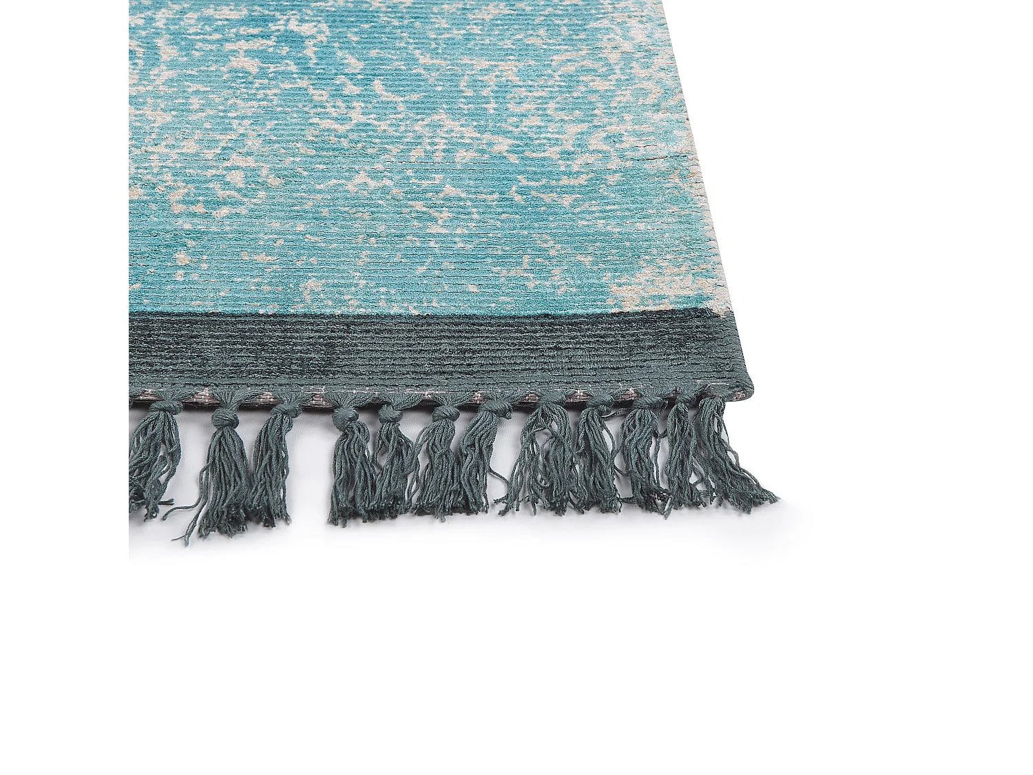 Tapis AKARSU Bleu 80 x 150 cm Soie artificielle