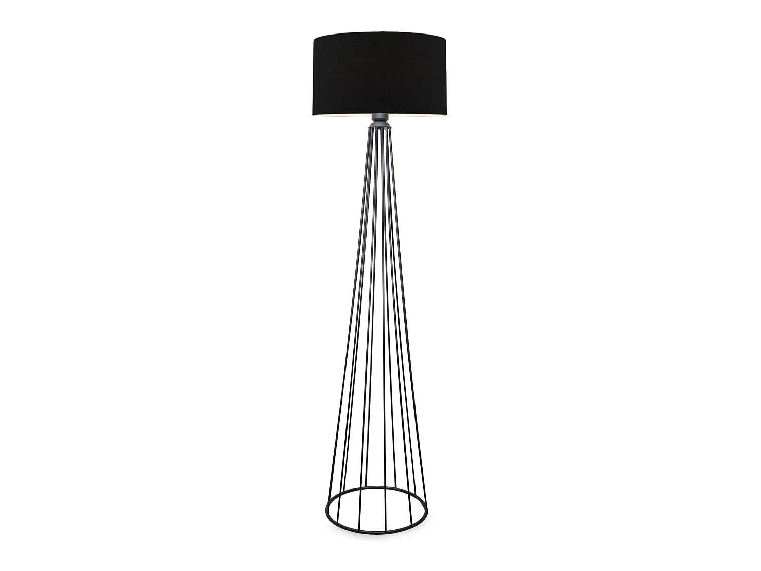 Lampadaire Neath hauteur 155 cm E27 anthracite / noir [lux.pro]