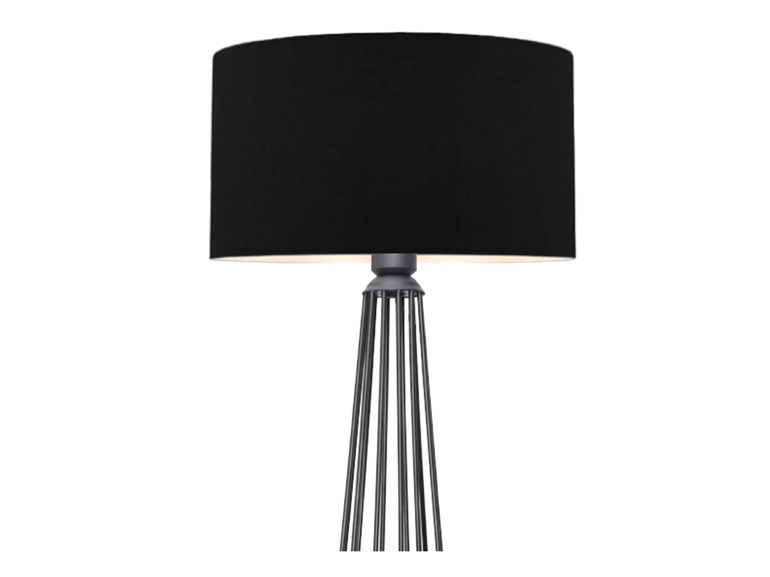 Lampadaire Neath hauteur 155 cm E27 anthracite / noir [lux.pro]