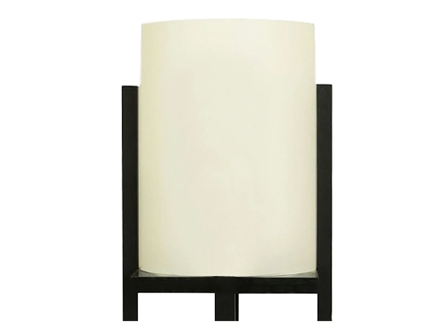 Lampadaire Rotherham avec étagère hauteur 135 cm E27 noir / crème [lux.pro]