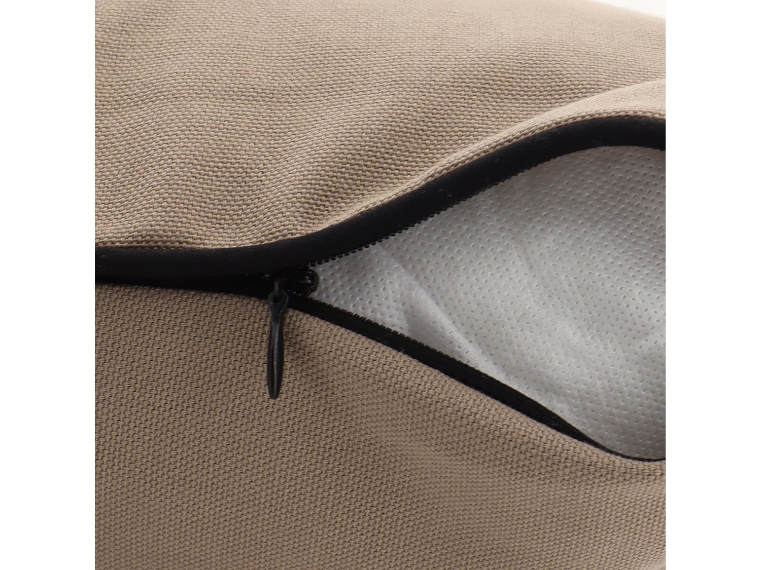 Housse de coussin 40x60 cm MONTSEGUR marron Tourterelle