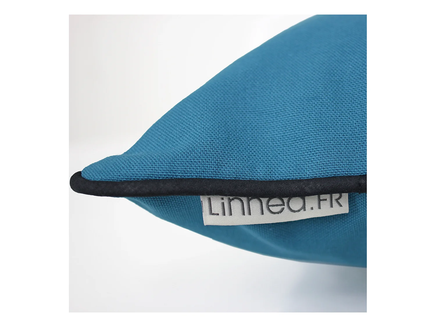 Housse de coussin 40x60 cm MONTSEGUR bleu Prusse