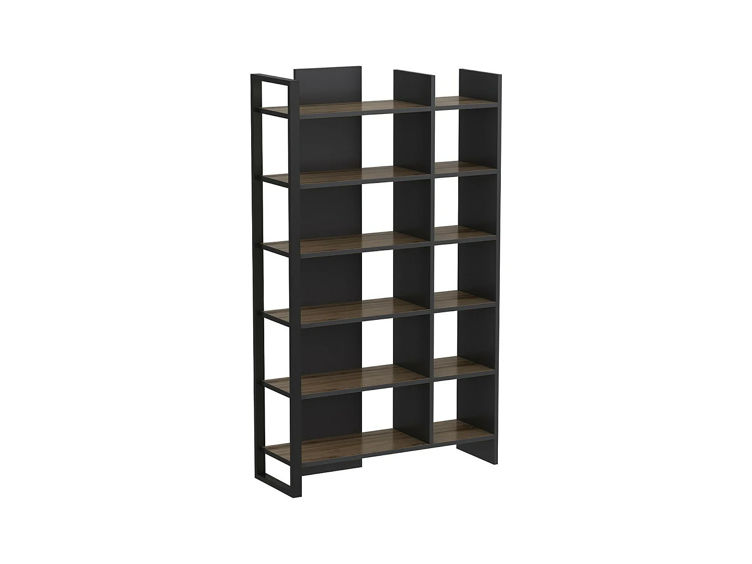 Salon complet Leno chêne clair et gris