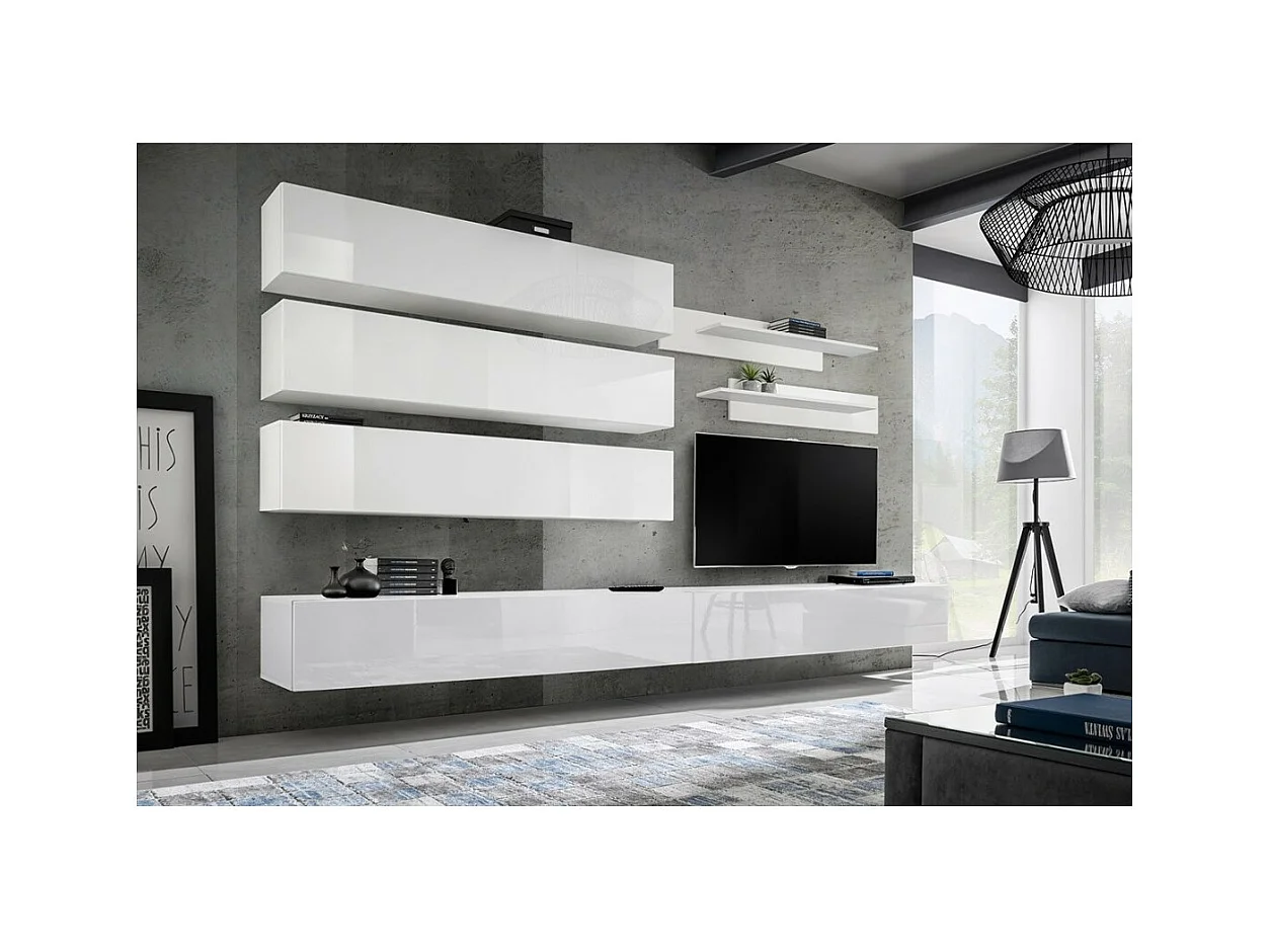 Hängemöbelset aus der Kollektion FLY J1. Farbe: Weiß.