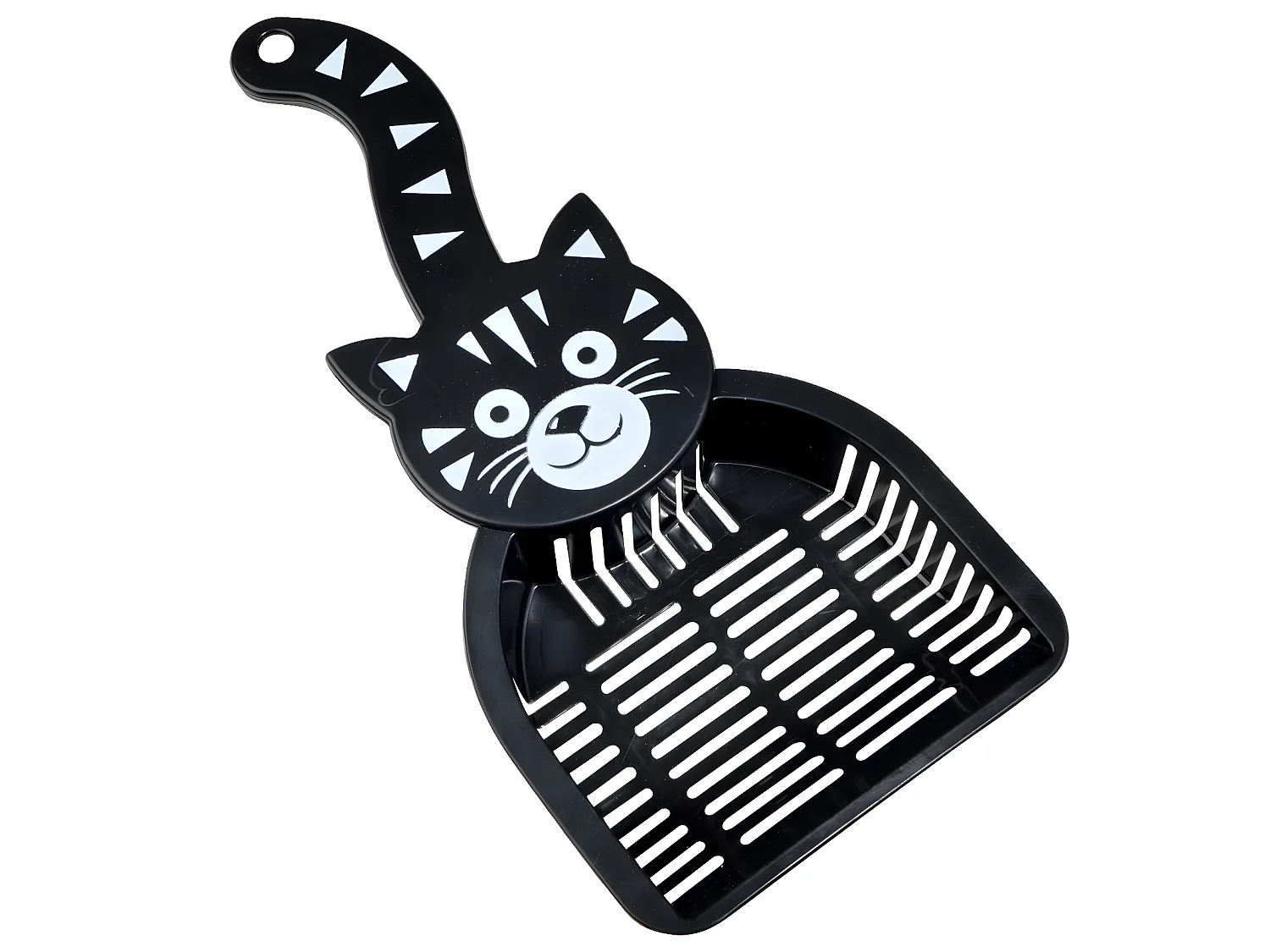 Pelle a litiere fantaisie noir