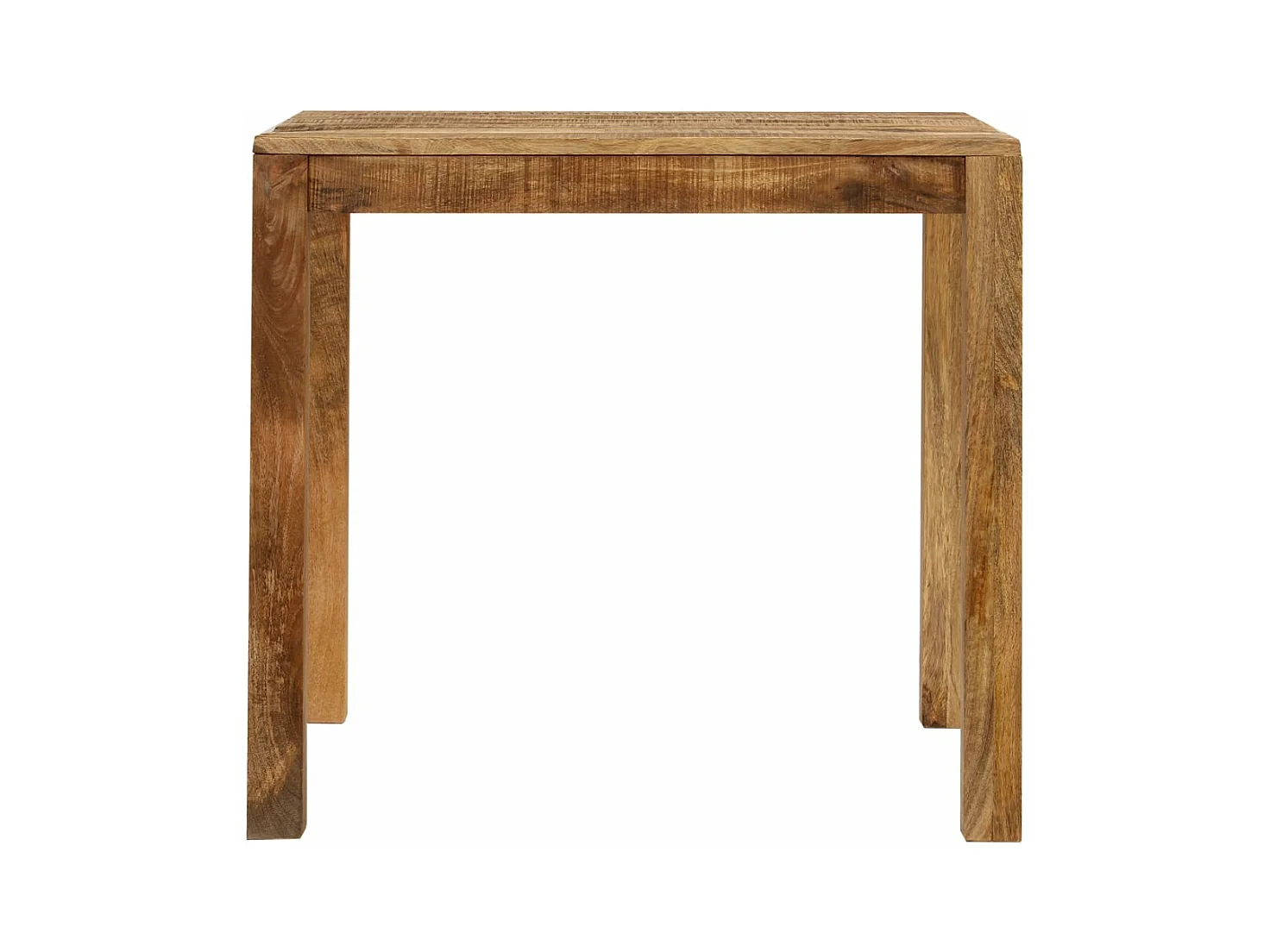 Table de salon salle bois marron 82 x 80 x 76 cm 0902173