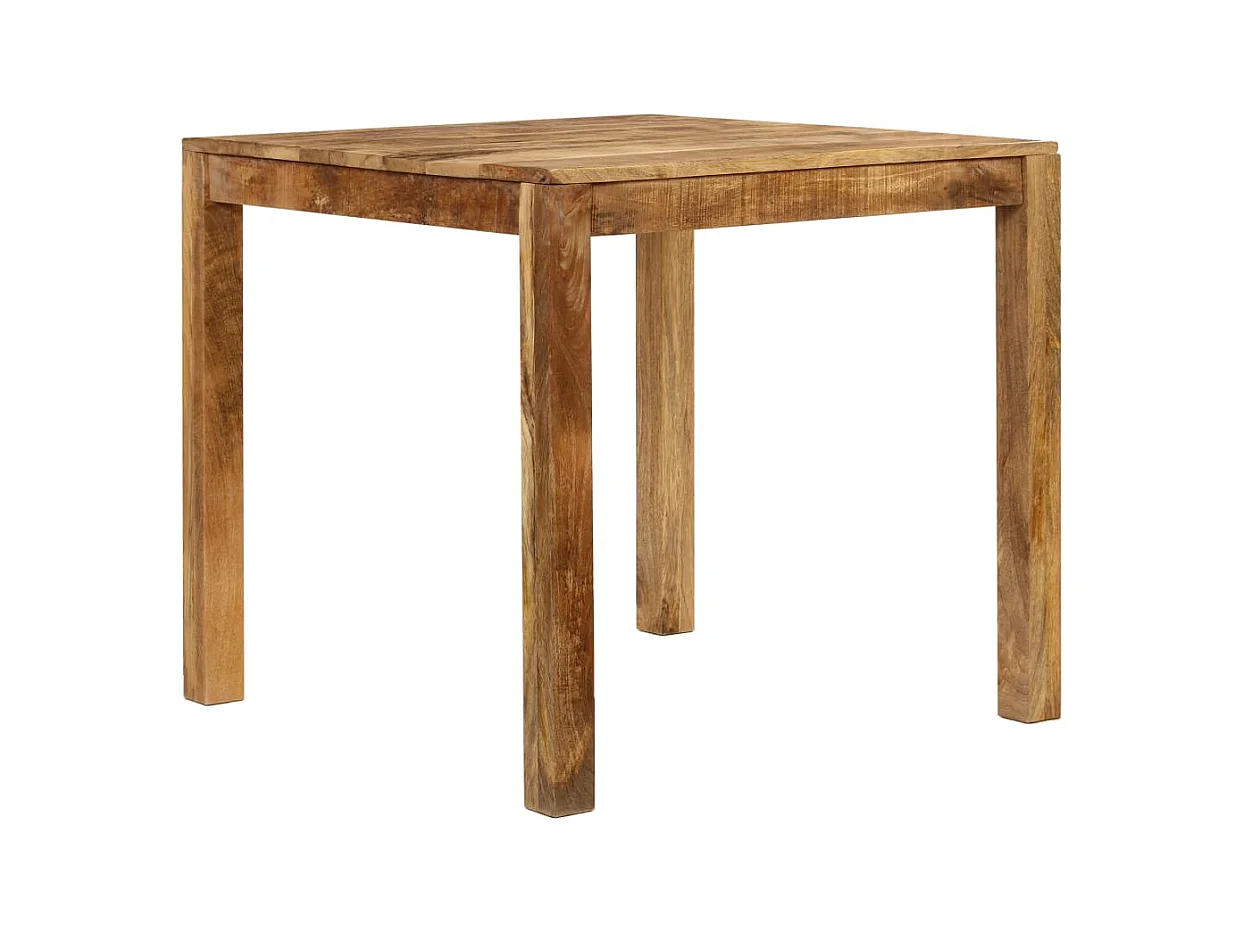 Table de salon salle bois marron 82 x 80 x 76 cm 0902173
