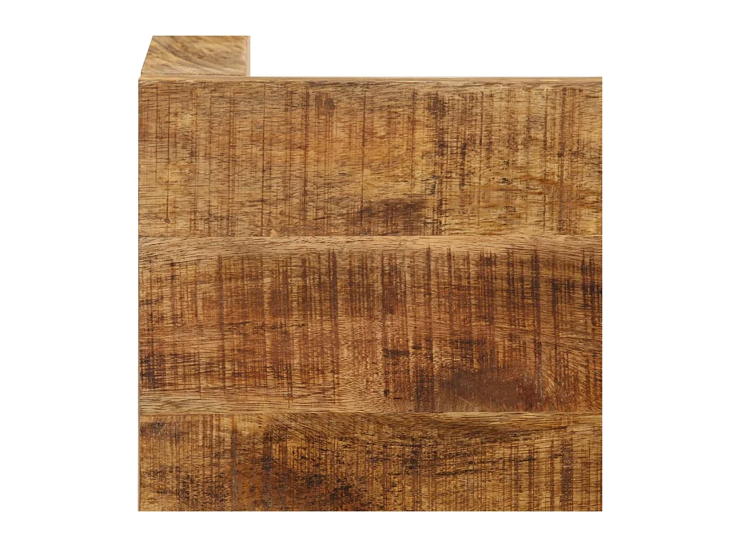 Table de salon salle bois marron 82 x 80 x 76 cm 0902173