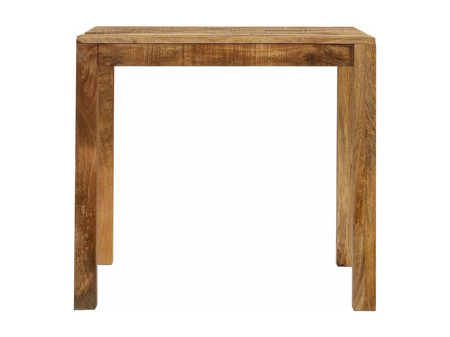 Table de salon salle bois marron 82 x 80 x 76 cm 0902173