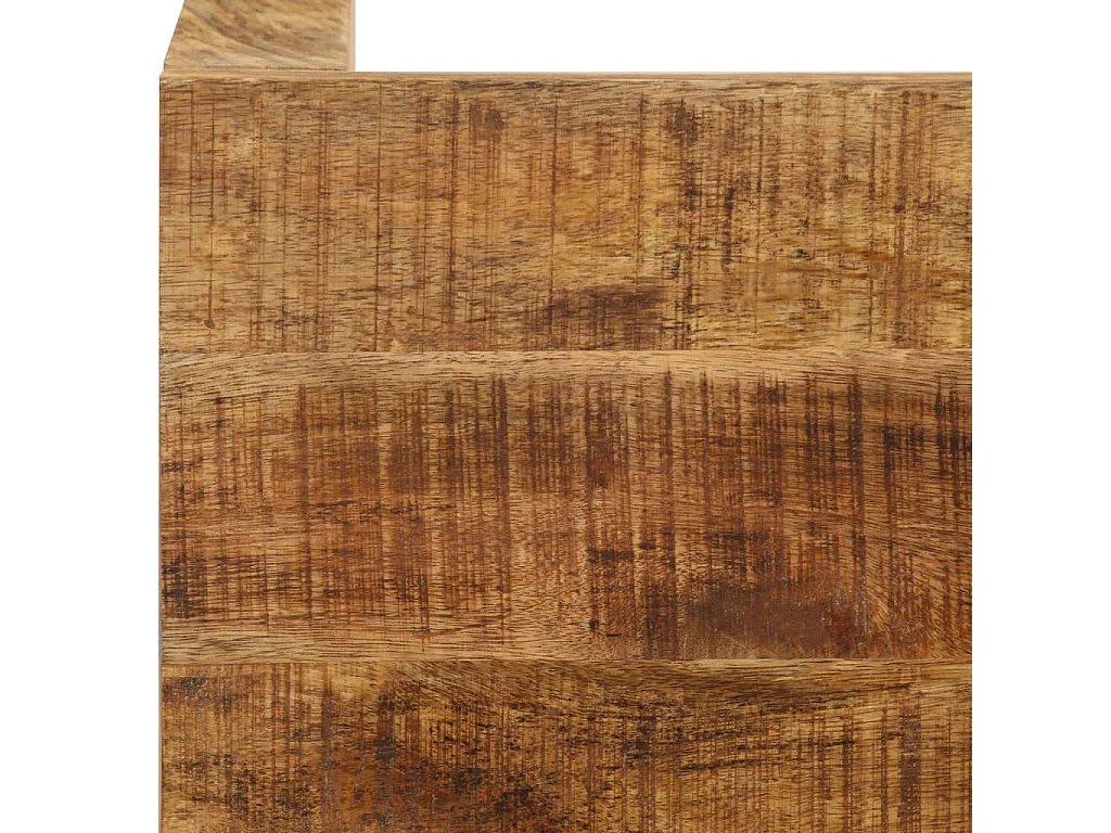 Table de salon salle bois marron 82 x 80 x 76 cm 0902173