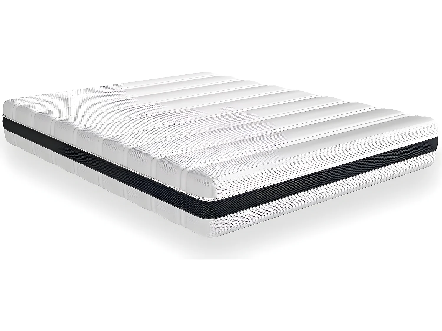 Matelas ressorts ensachés 160x200 Hygiospring - Mousse HR