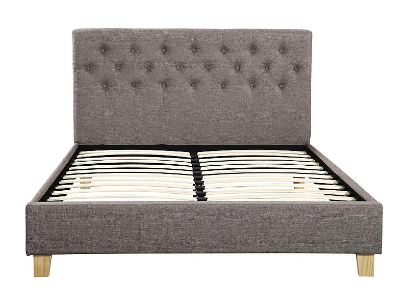 Łóżko „Emmy” - 160 x 200 cm - Taupe