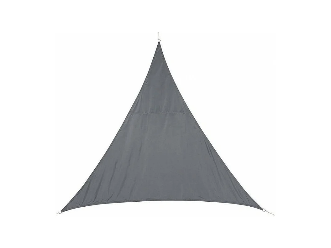 Dreieckiges Sonnensegel 2 x 2 x 2 m Curacao - Grau