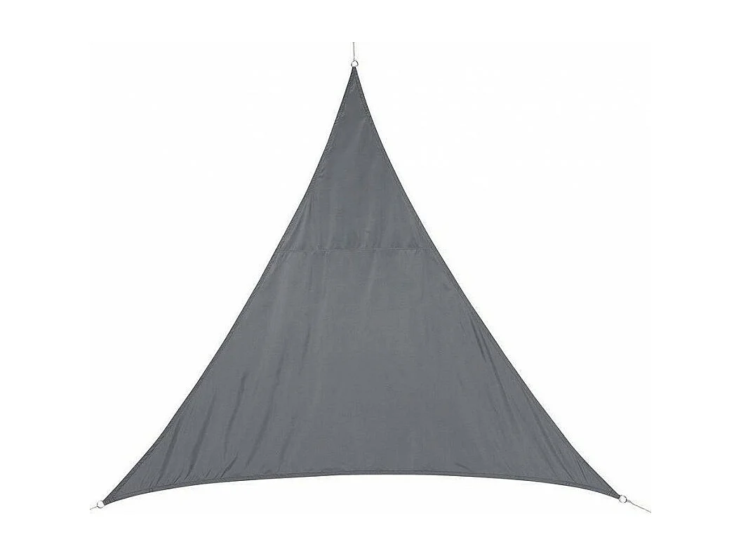 Dreieckiges Sonnensegel 2 x 2 x 2 m Curacao - Grau