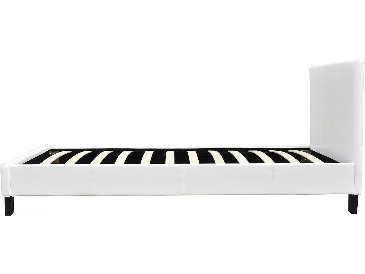 Einzelbett "Lina" - 90 x 190 cm - Weiß