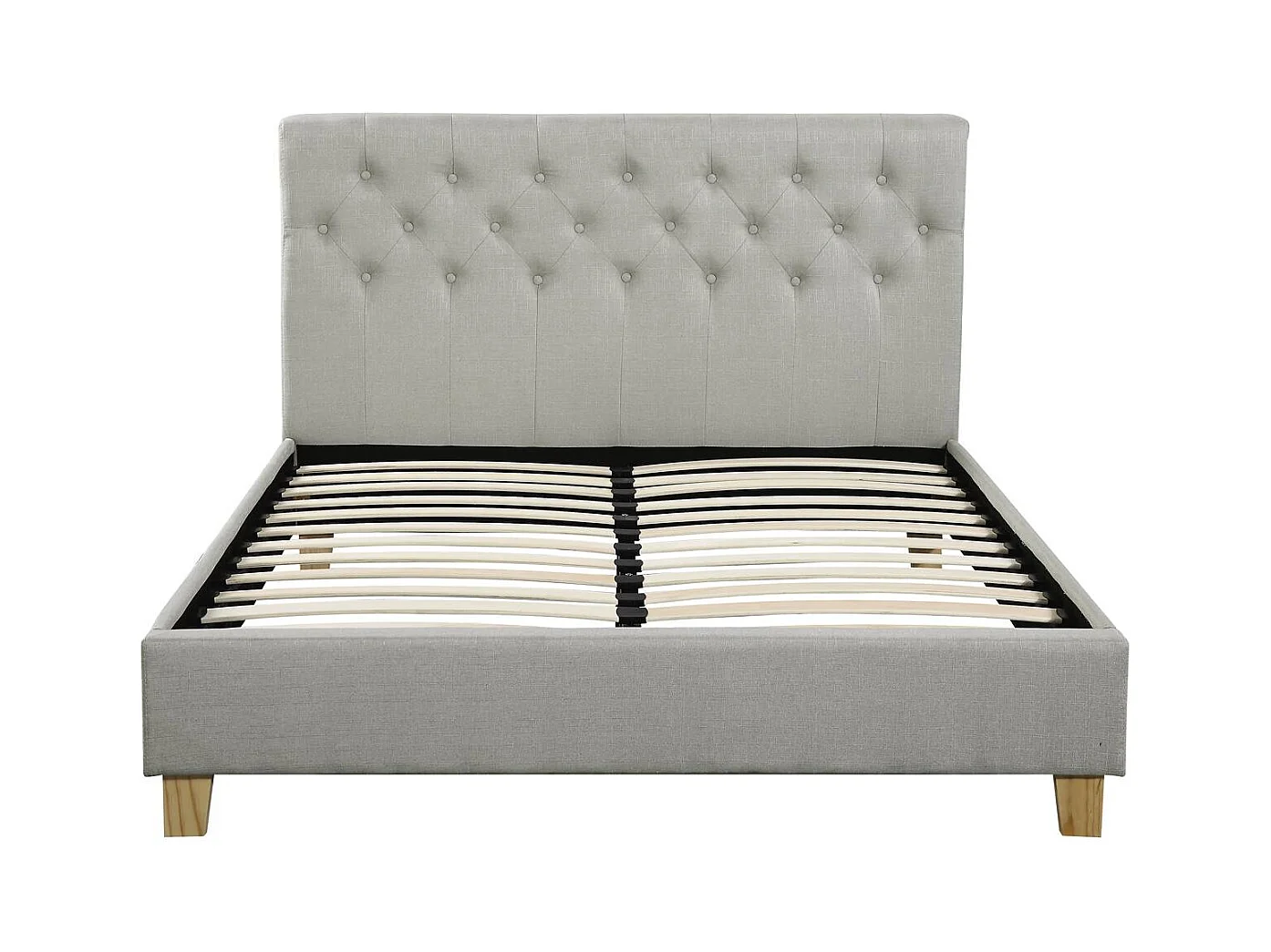 Einzelbett "Emmy" - 160 x 200 cm - Beige