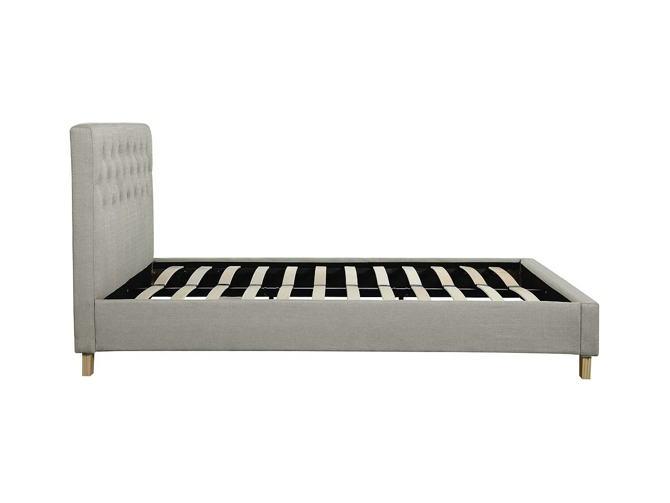 Einzelbett "Emmy" - 160 x 200 cm - Beige