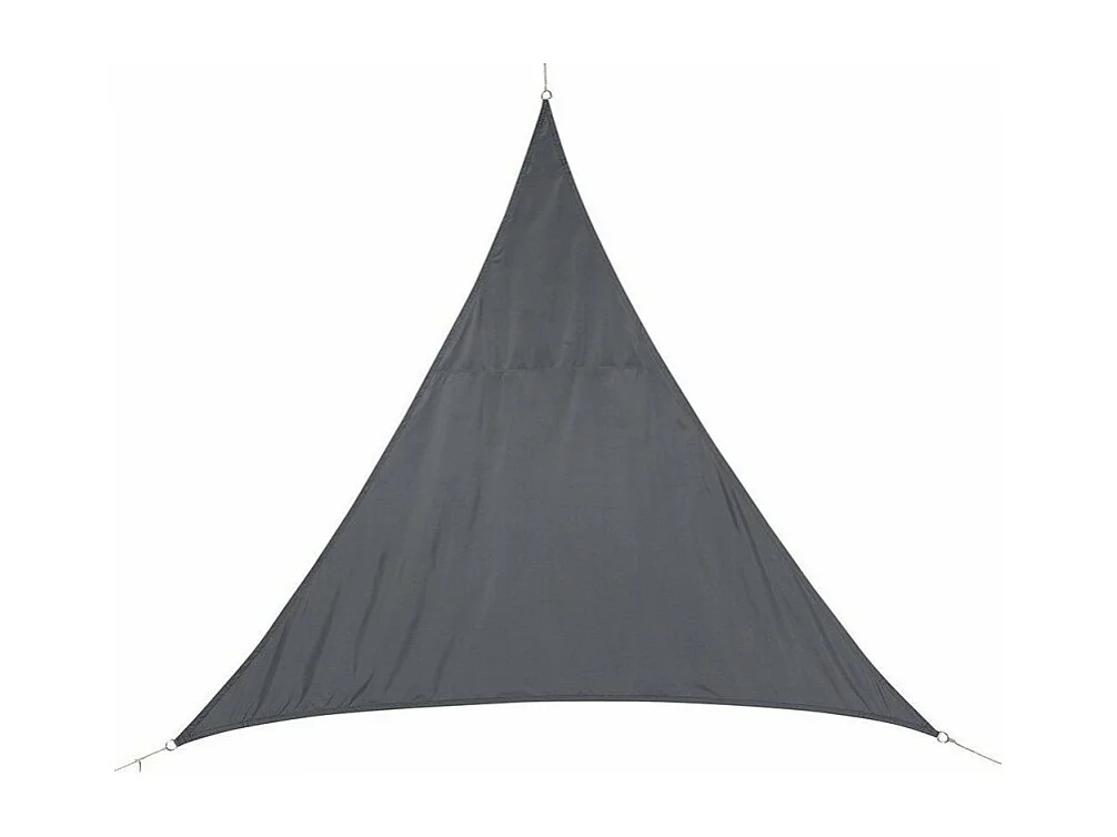 Toile solaire 5x5x5m Curacao gris Hespéride