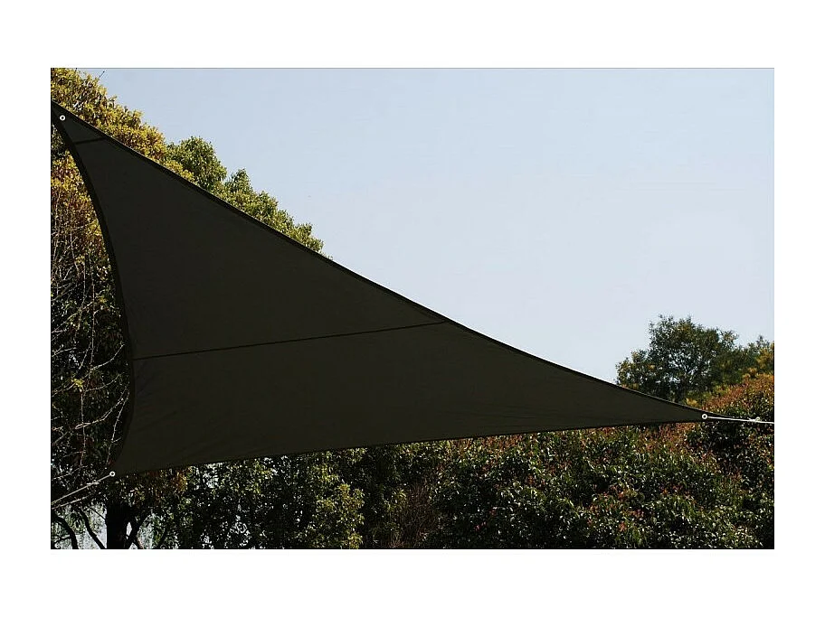 Toile solaire 5x5x5m Curacao gris Hespéride