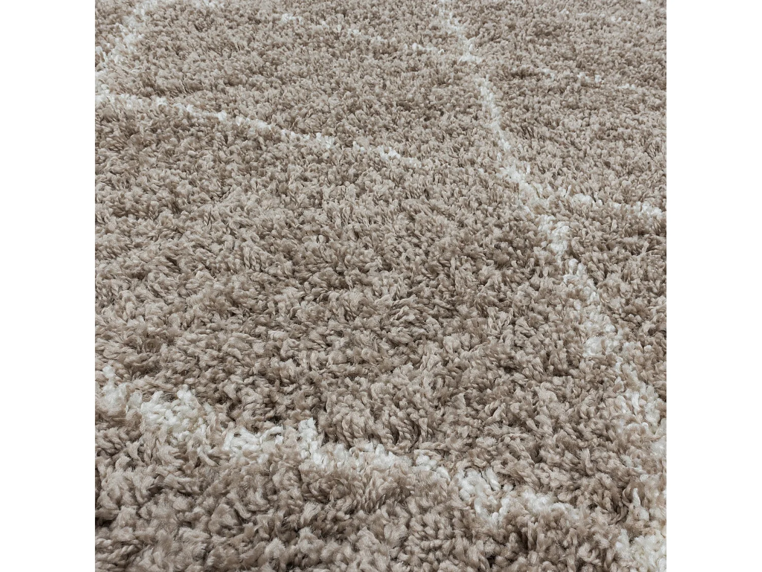 BERBERE - Tapis de style berbère - Beige et Ivoire 280 x 370 cm